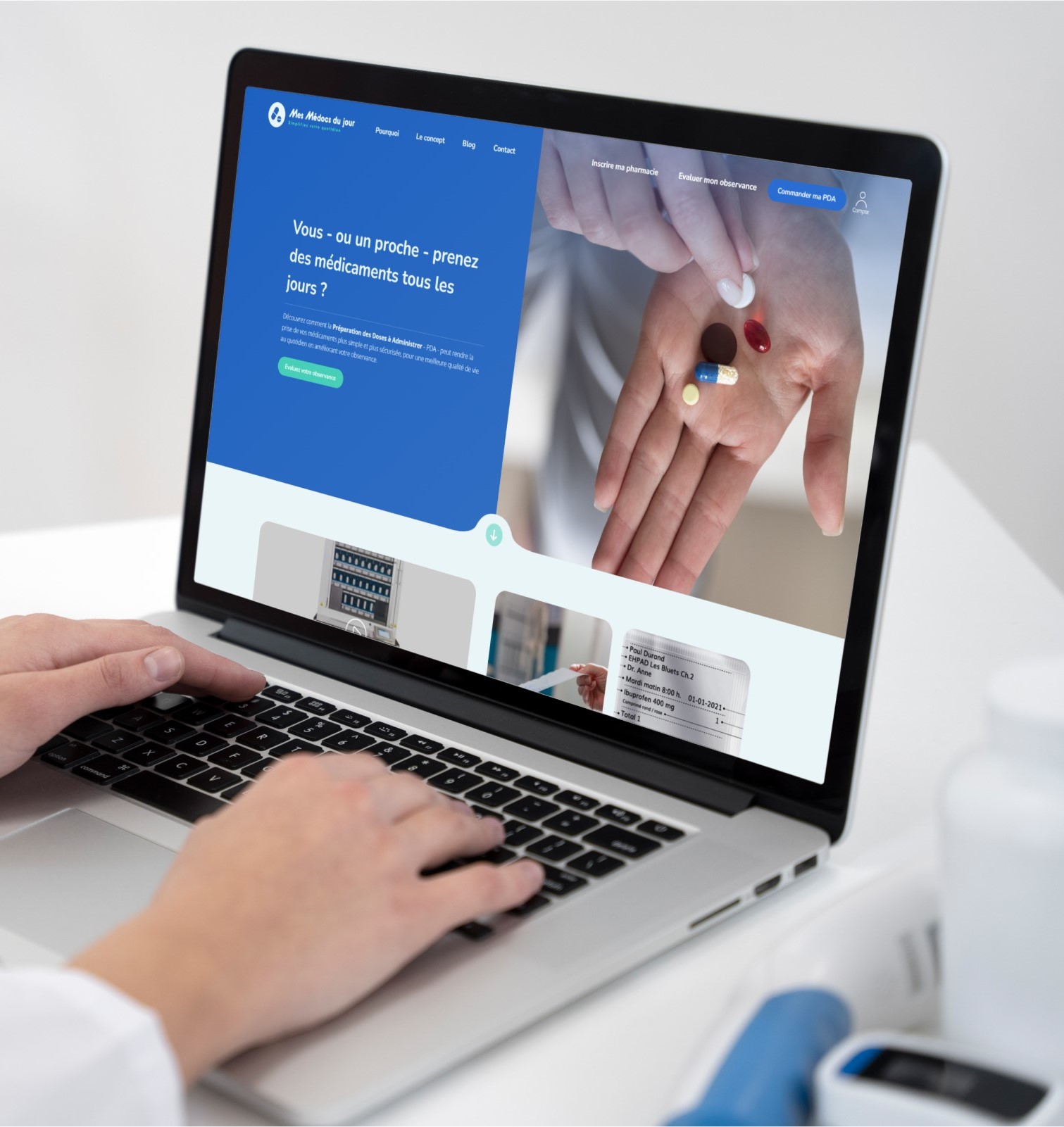 Un nouveau site pour Mes Médocs du jour Création site e-commerce Marseille pour Mes Médocs du jour