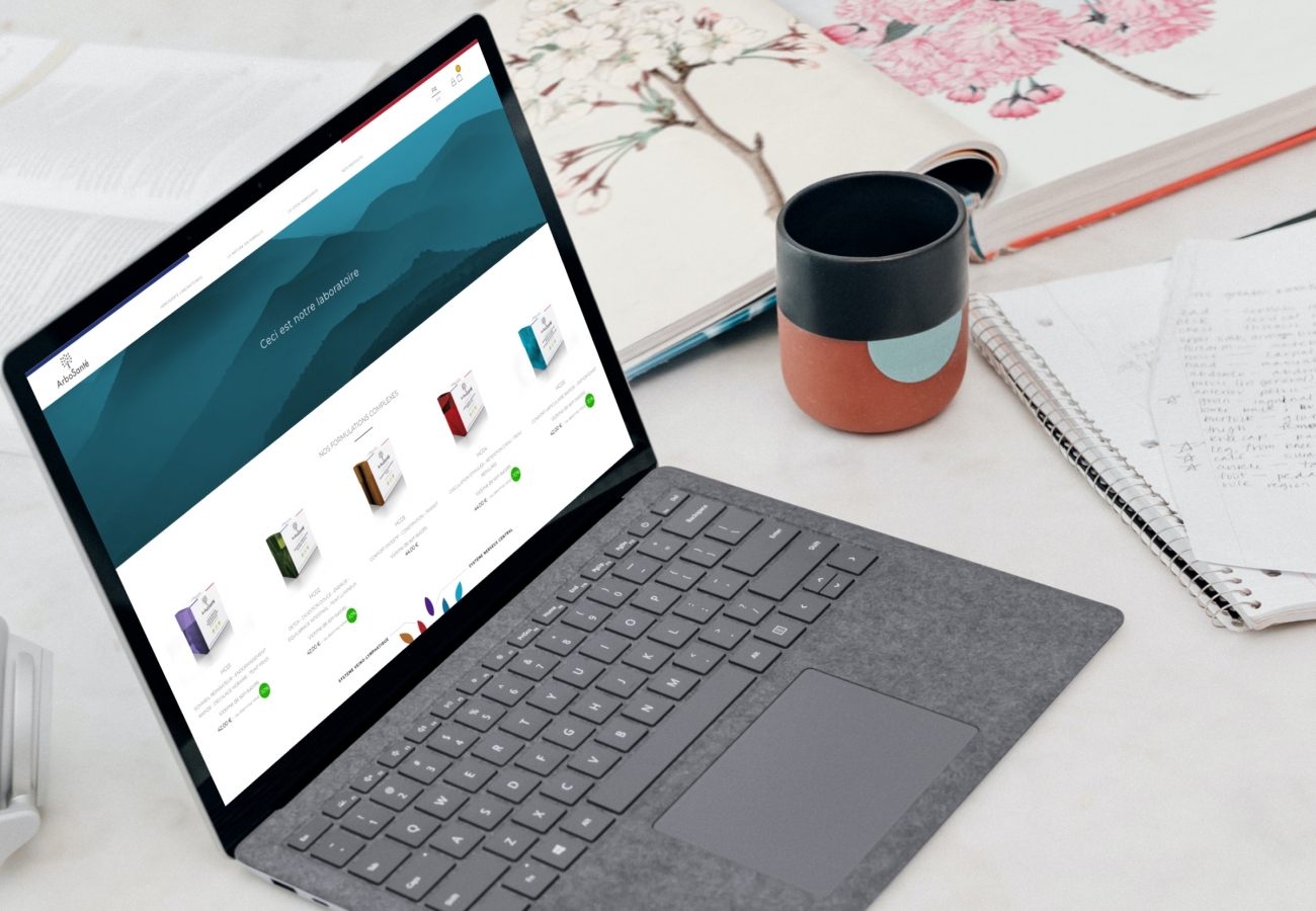 Création site internet Marseille pour Arbosanté