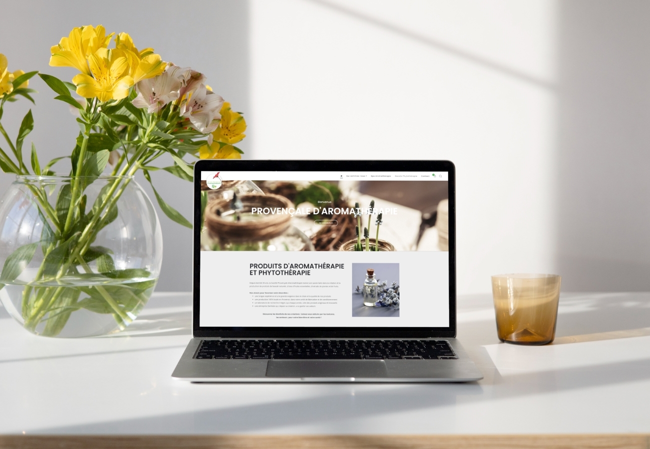 Création site e-commerce Marseille pour Provençale d'aromathérapie